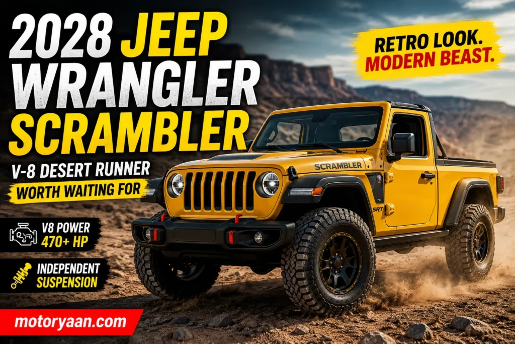 2028 Jeep Wrangler Scrambler