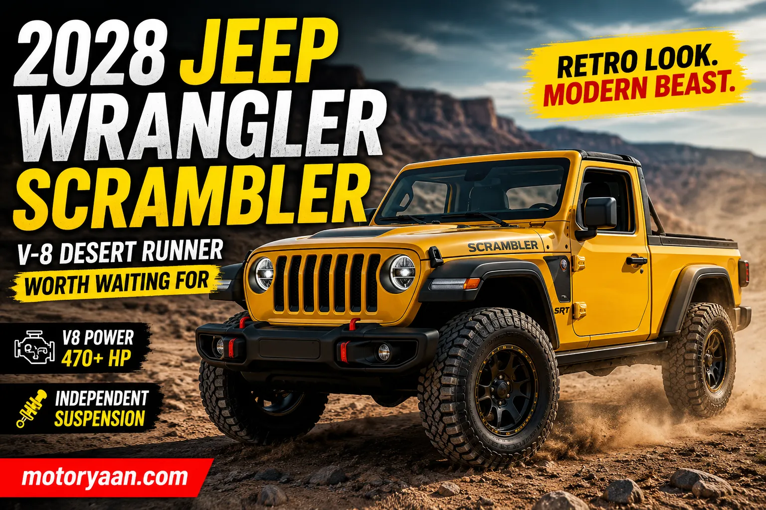 2028 Jeep Wrangler Scrambler