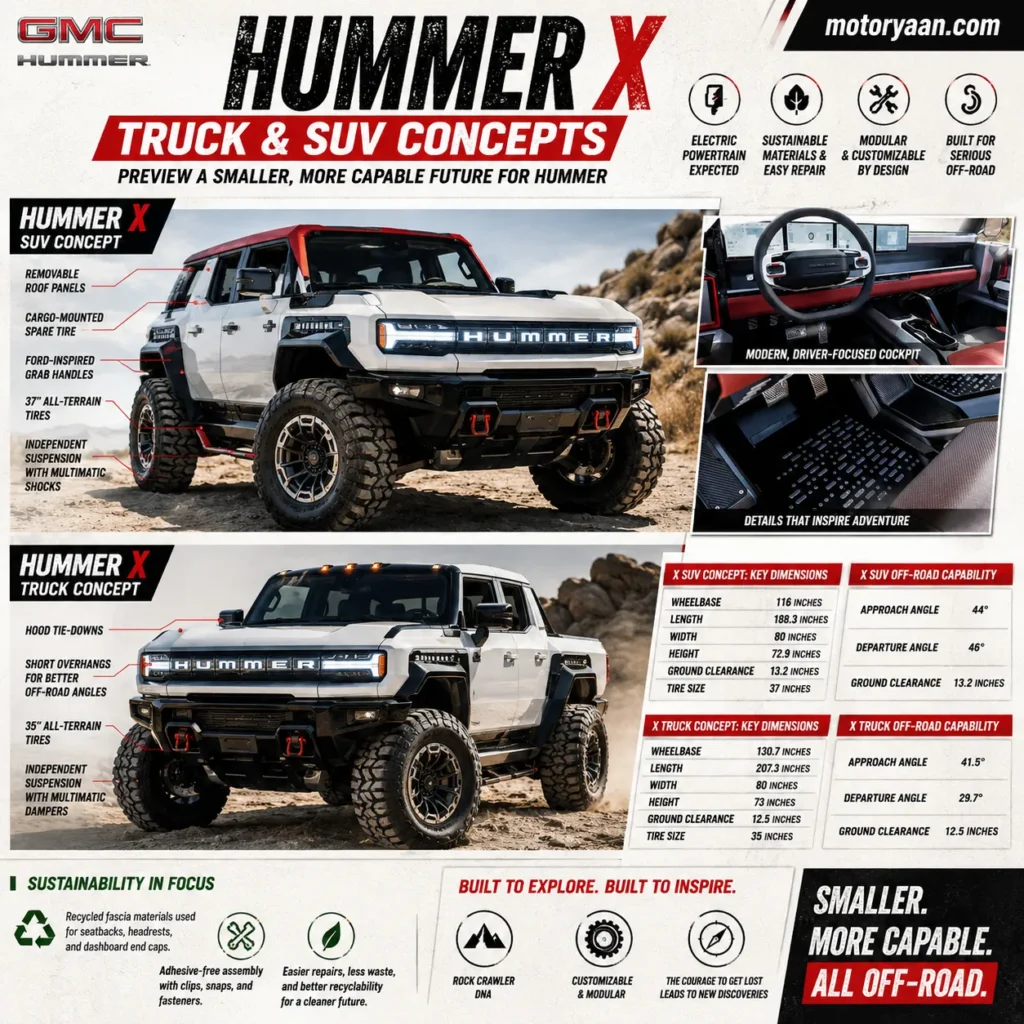 GMC Hummer X SUV Concept