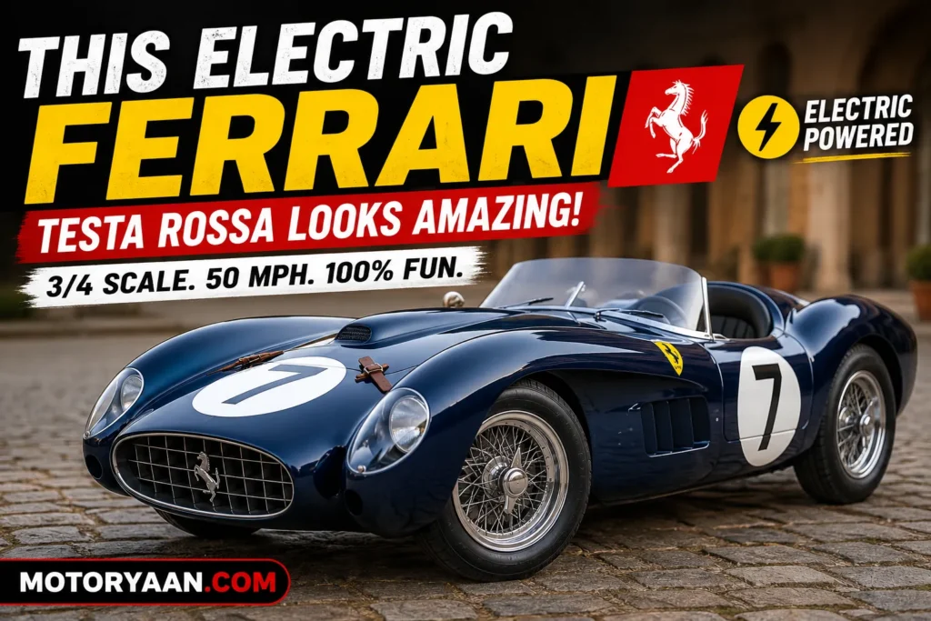 Electric Ferrari Testa Rossa
