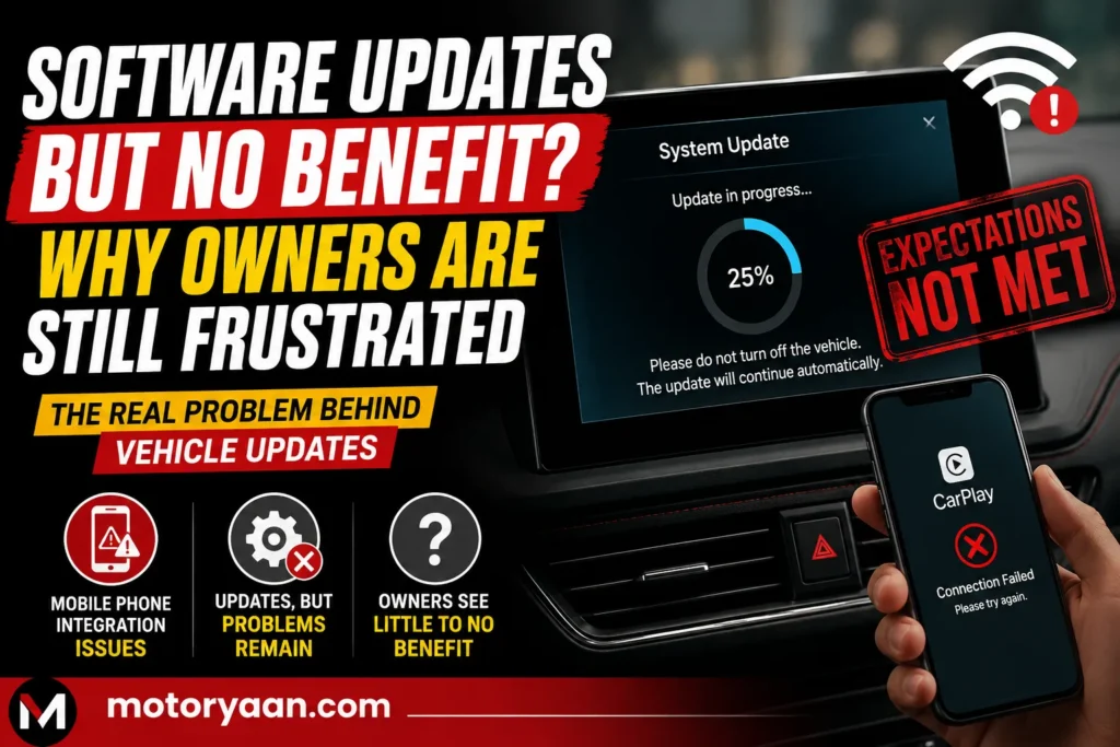 Vehicle Software Updates Often Fail