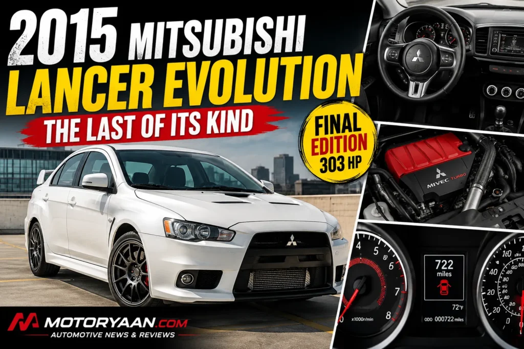 2015 Mitsubishi Lancer Evolution Final Edition