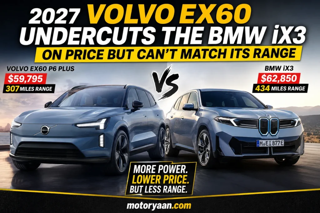 2027 Volvo EX60 Price and Range