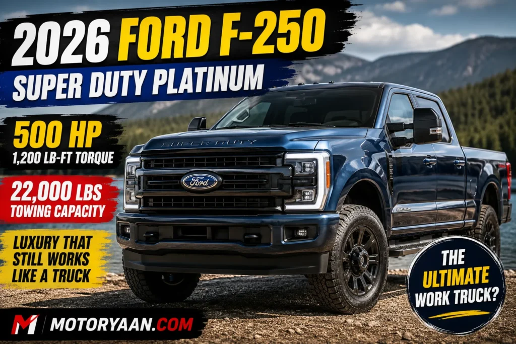 2026 Ford F250 Super Duty Platinum