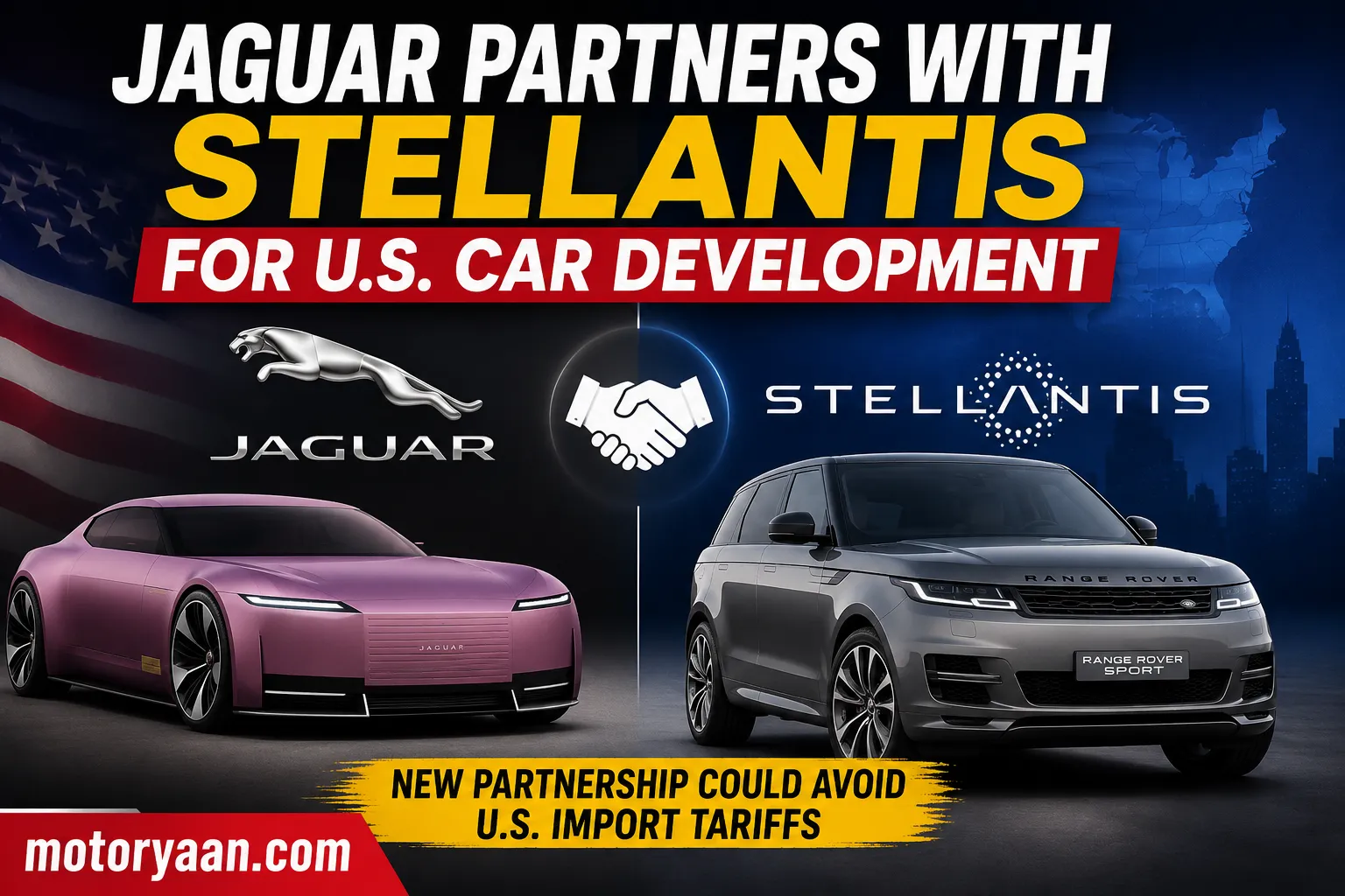 Jaguar and Stellantis Sign New Partnership