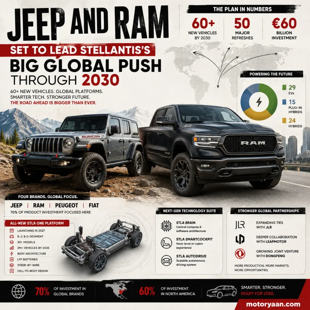 Jeep and Ram Set to Lead Stellantis’s