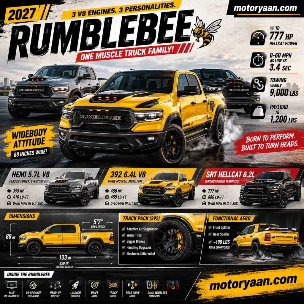 2027 Ram 1500 Rumblebee