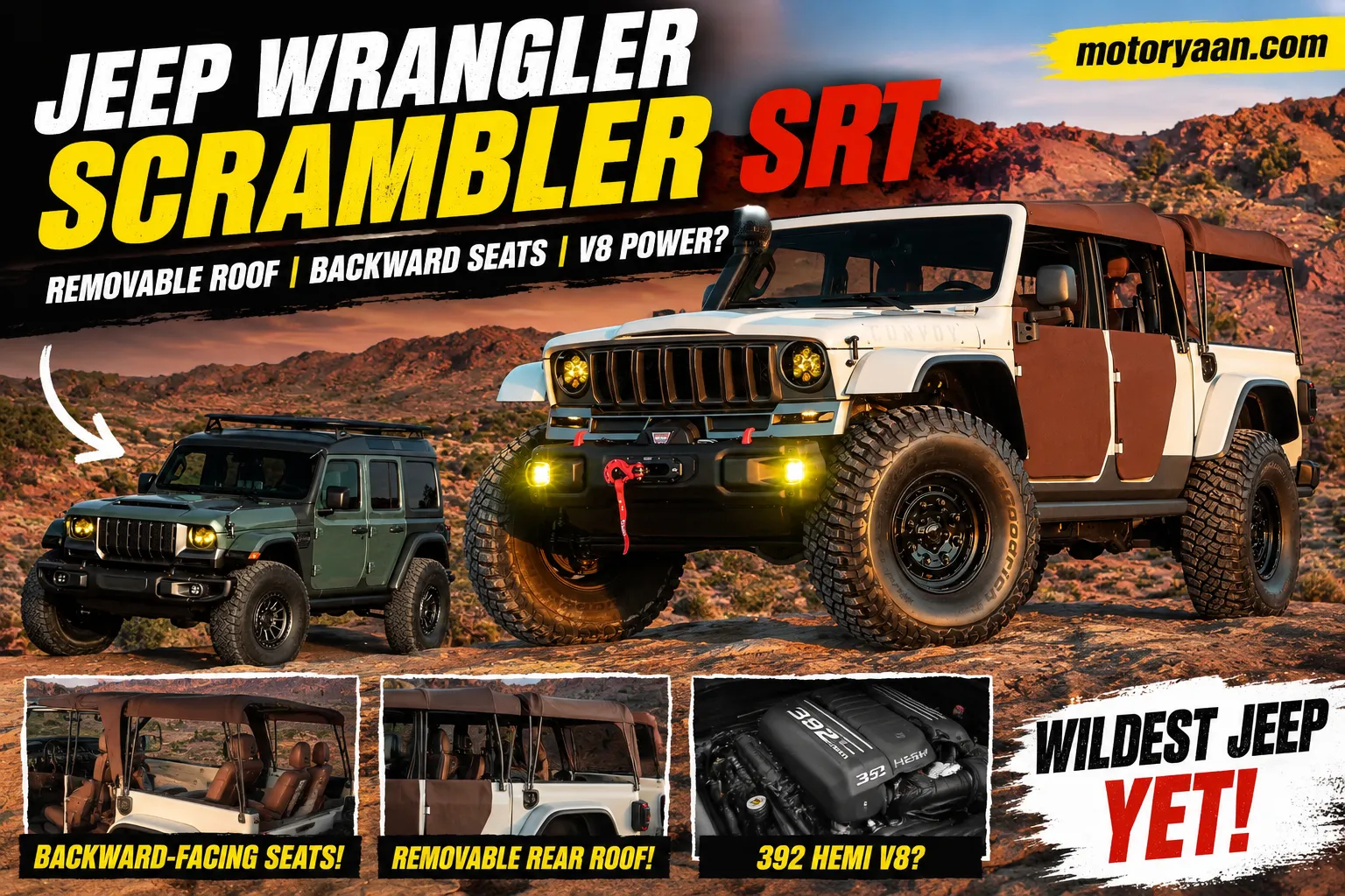 Jeep Wrangler Scrambler SRT