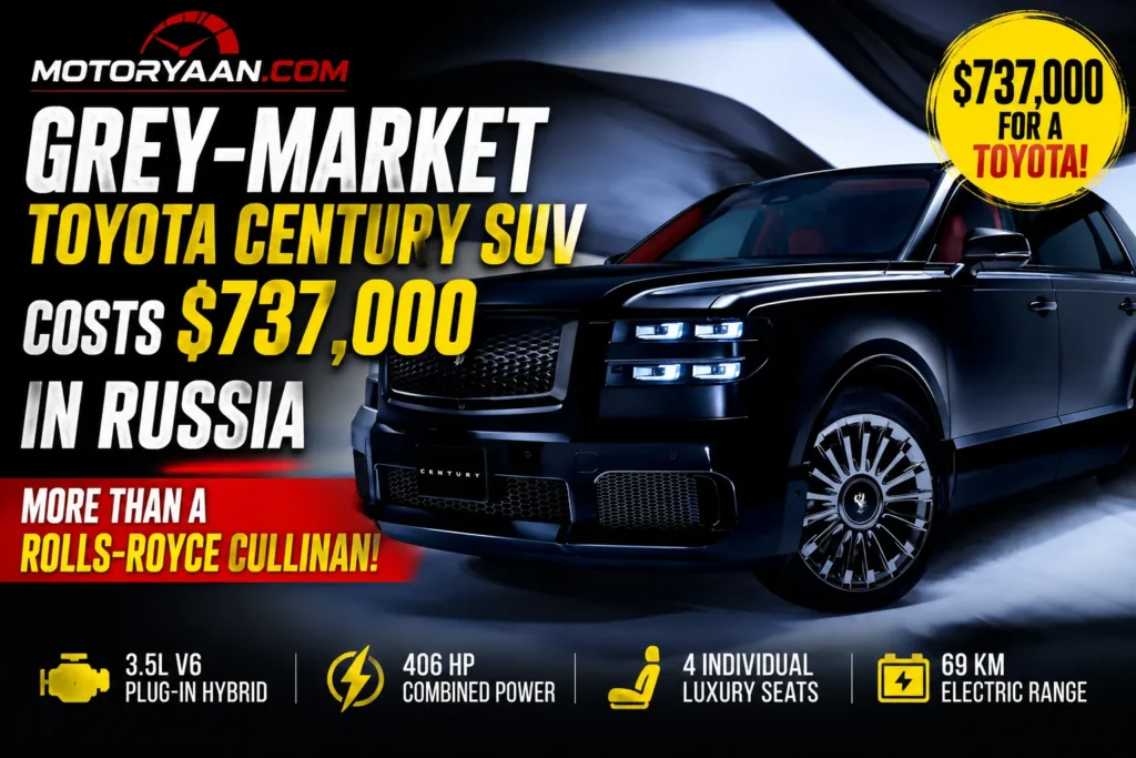 Toyota Century SUV In Russia