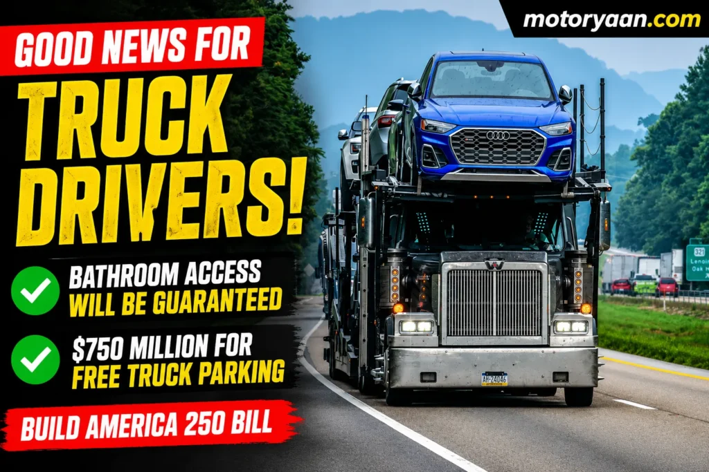 Truckers Bathroom Access And Free Parking