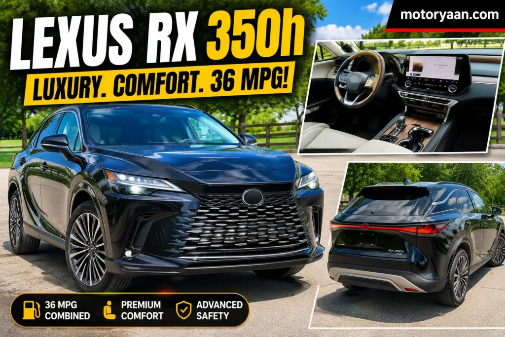 2026 Lexus RX 350h