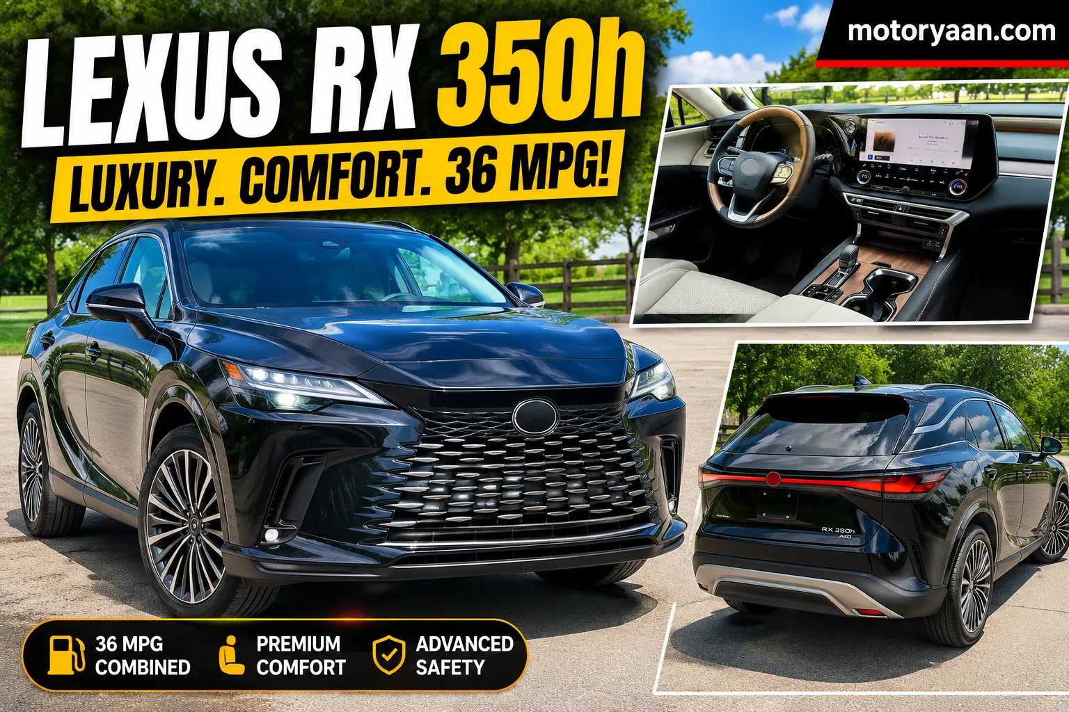 2026 Lexus RX 350h