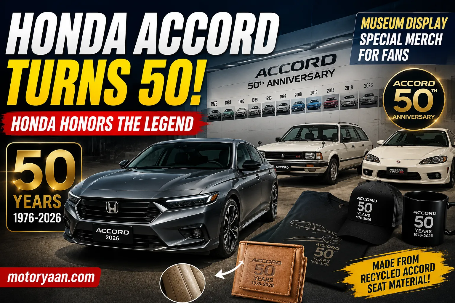Honda Accord 50th Anniversary