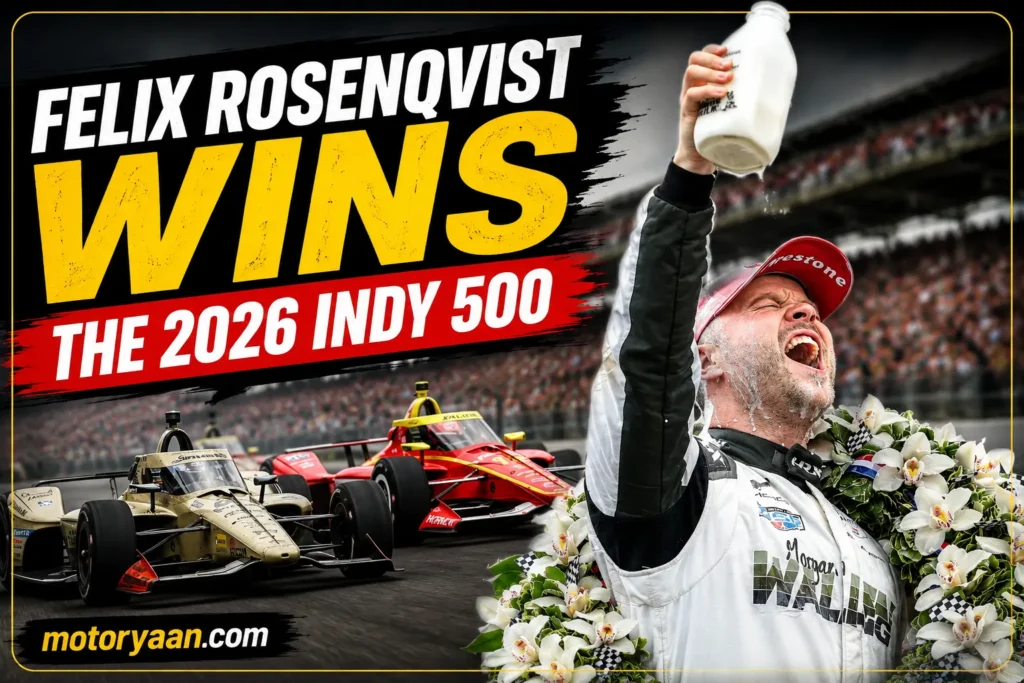 Felix Rosenqvist Wins 2026 Indianapolis 500