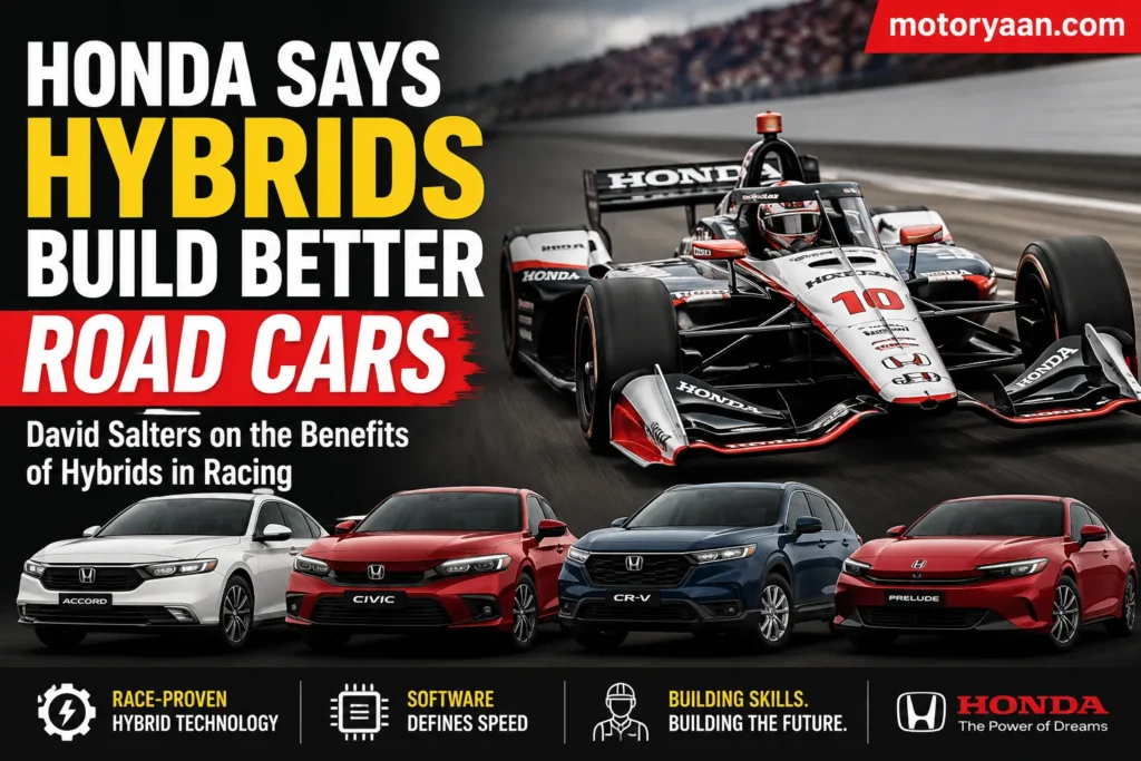 Honda hybrid race cars
