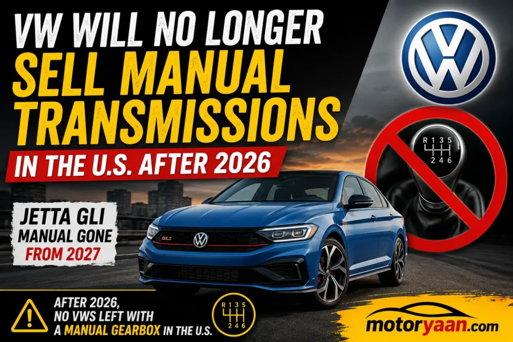 Volkswagen Ends Manual Transmission Era