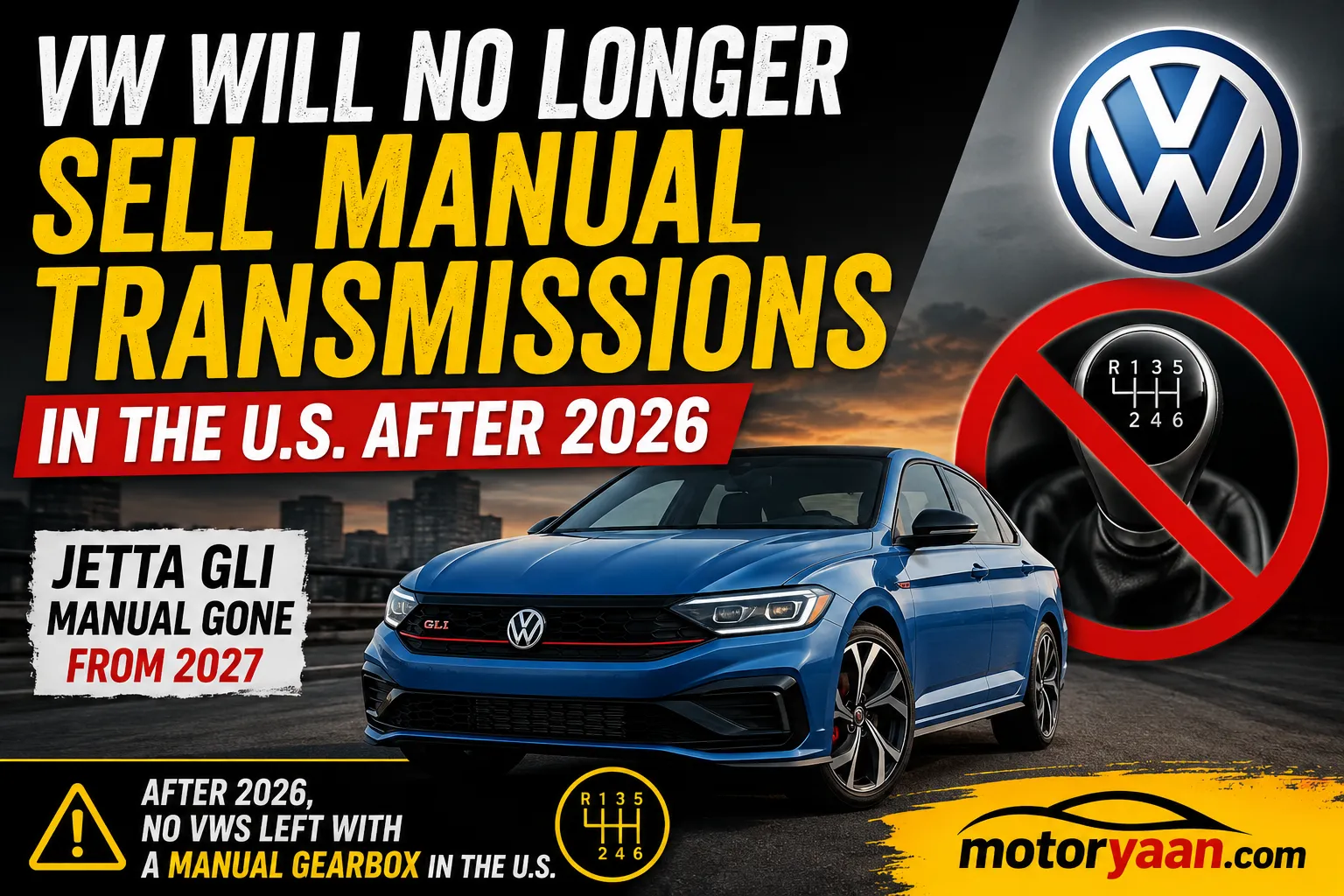 Volkswagen Ends Manual Transmission Era