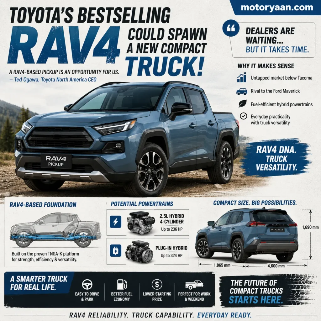 Toyota RAV4 Based Compact Pickup