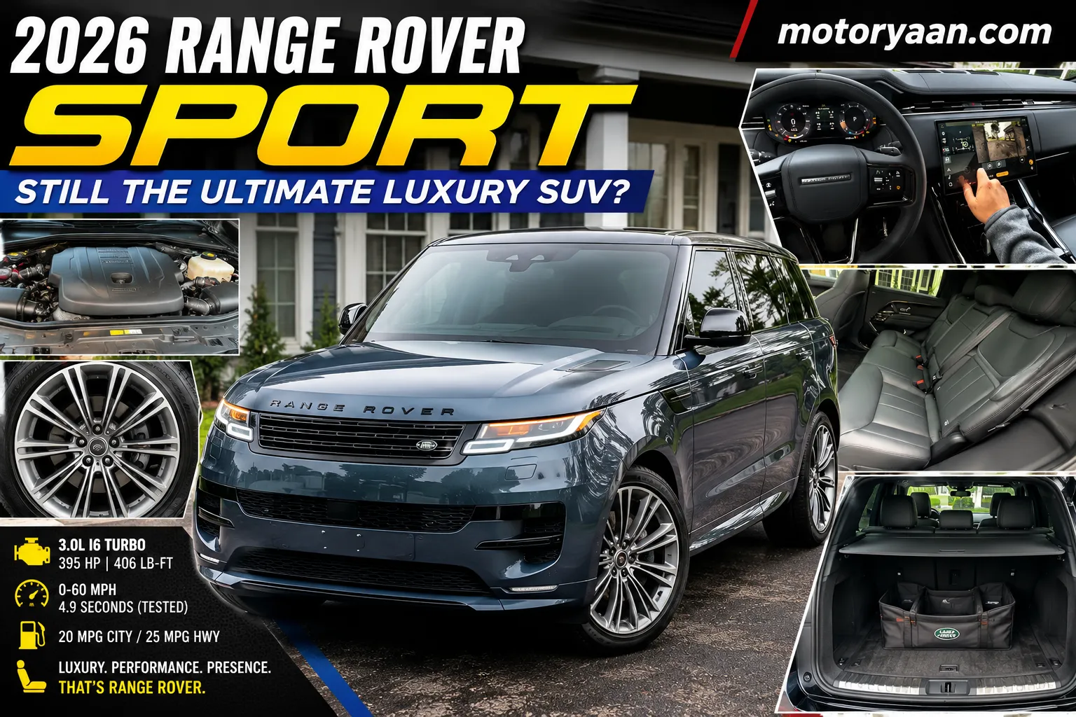 2026 Range Rover Sport SE P400