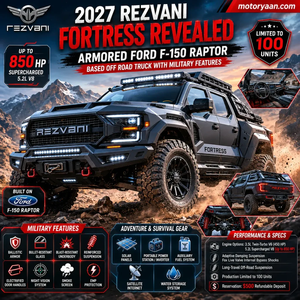 2027 Rezvani Fortress