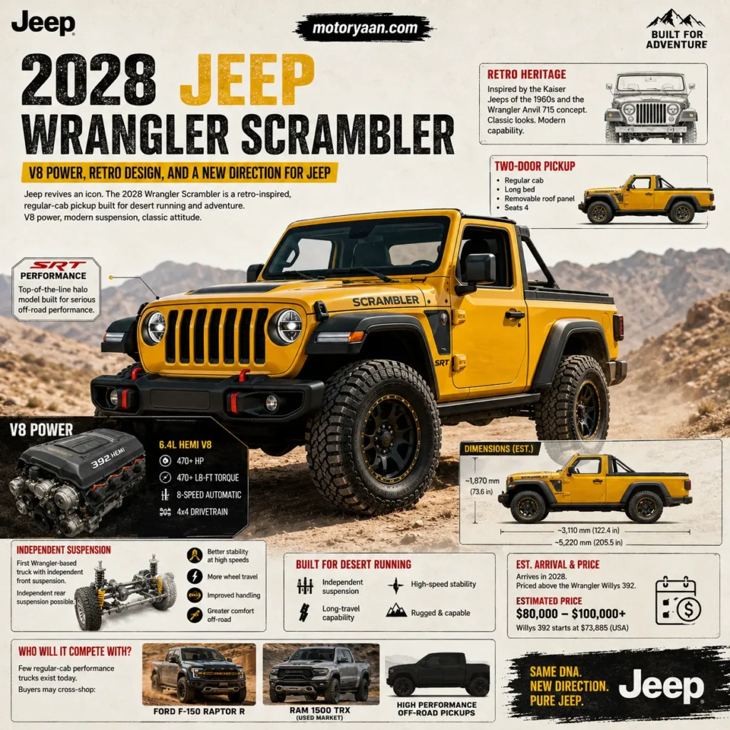 2028 Jeep Wrangler Scrambler
