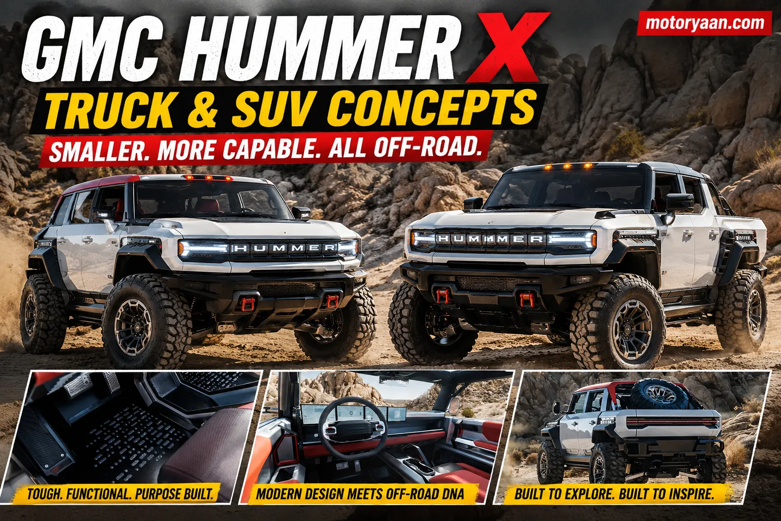 GMC Hummer X SUV Concept