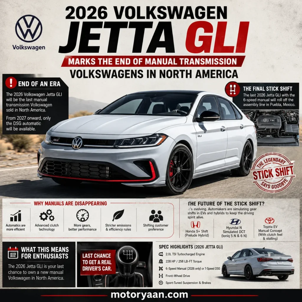 Jetta GLI Marks the End of Manual Transmission