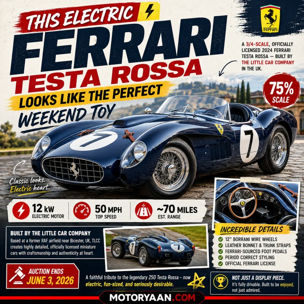 Electric Ferrari Testa Rossa