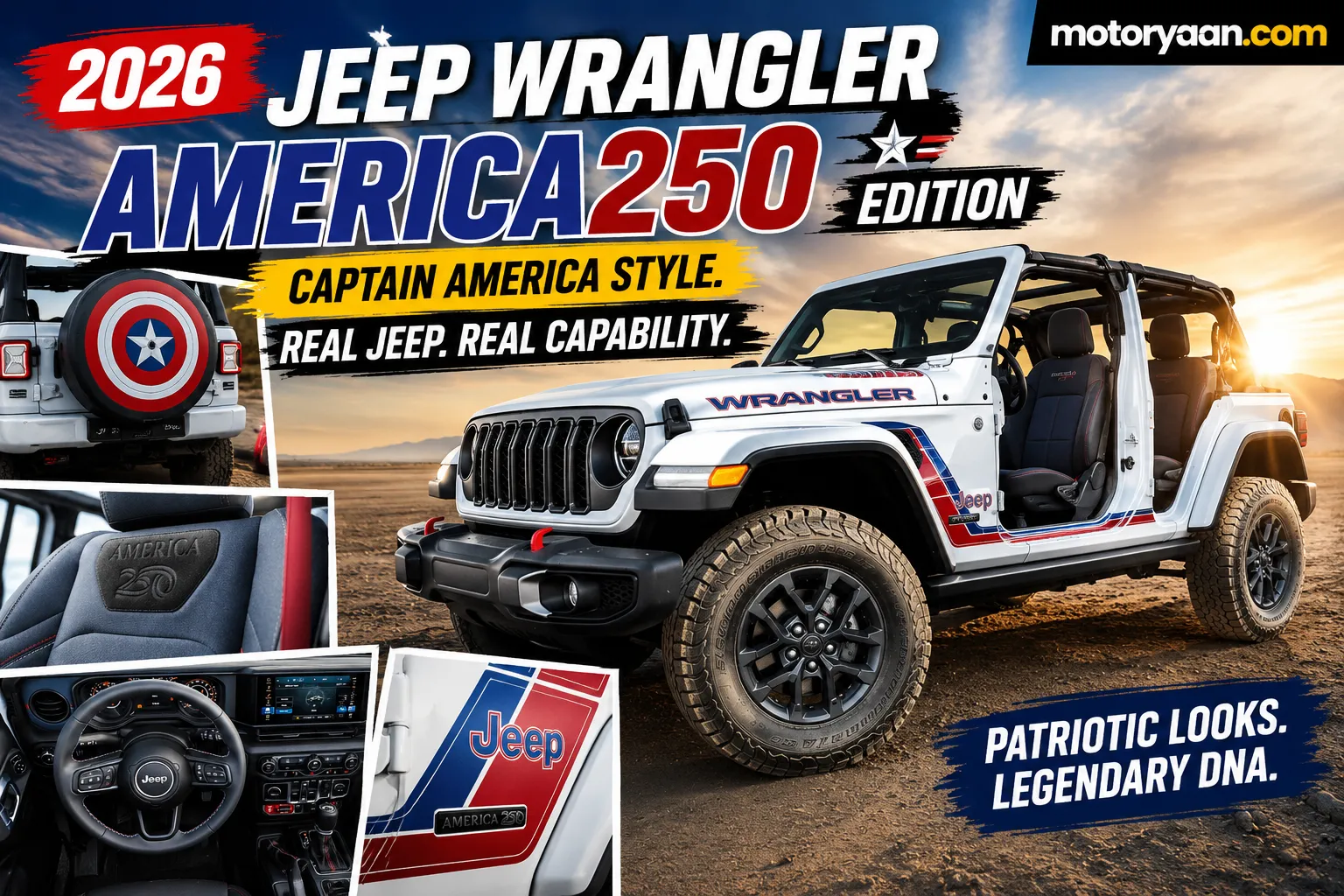 2026 Jeep Wrangler America250 Edition