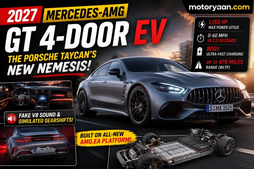2027 Mercedes-AMG GT 4-Door EV