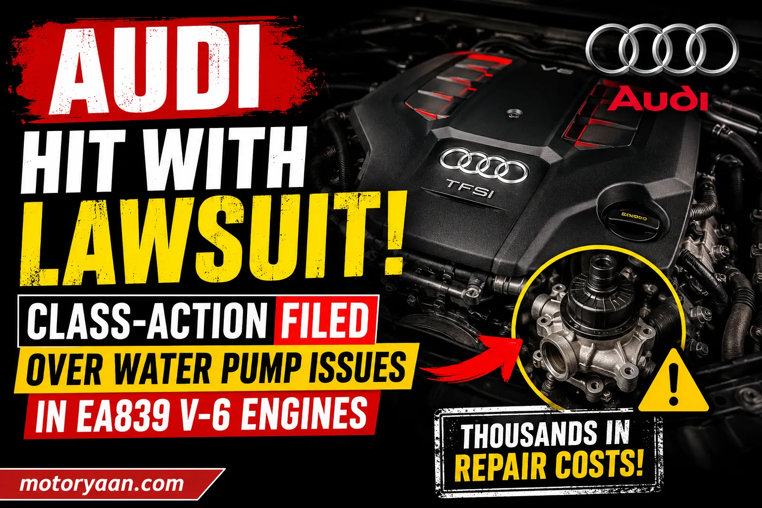 Audi Faces Class Action Lawsuit