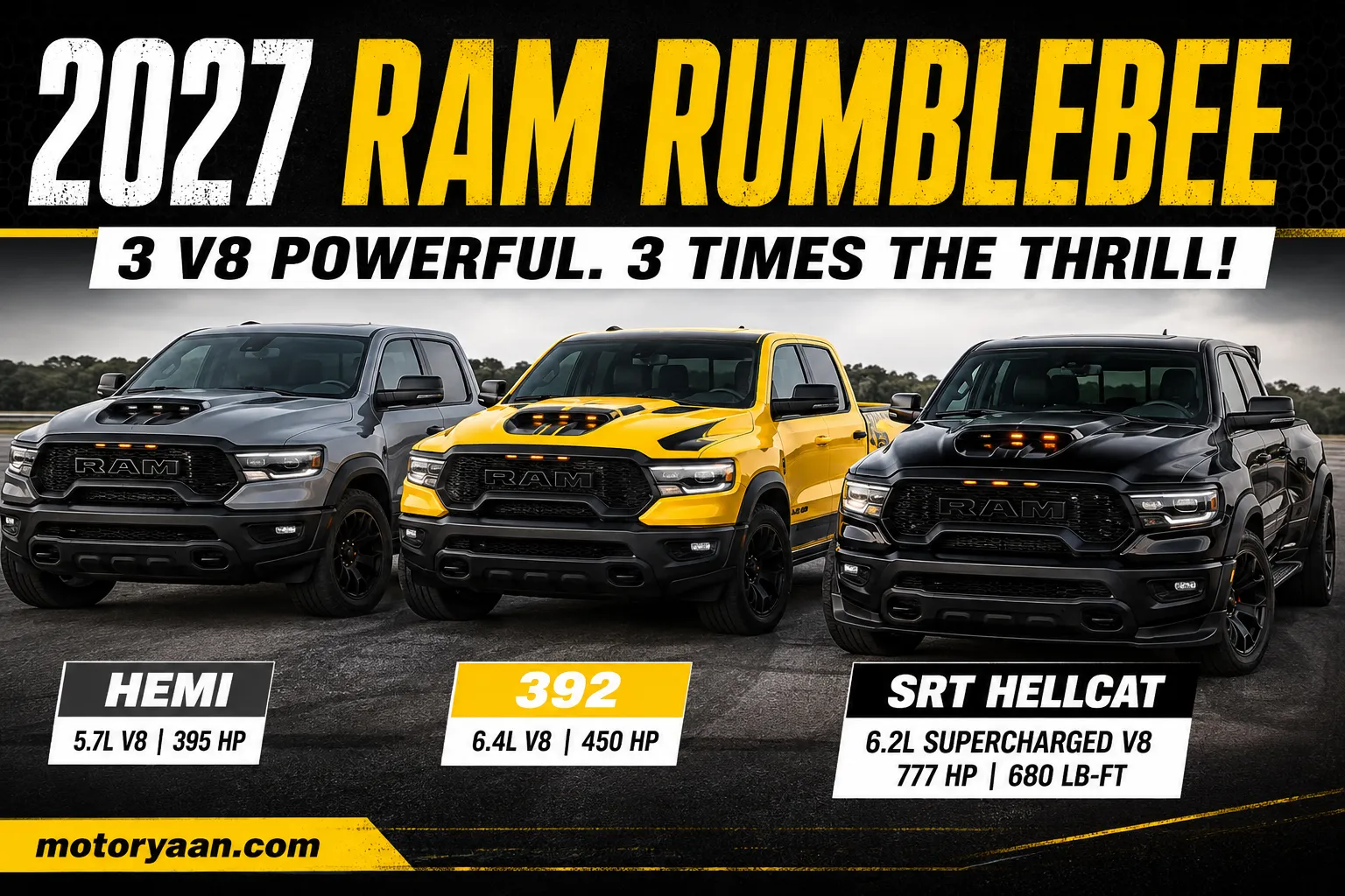 2027 Ram 1500 Rumblebee