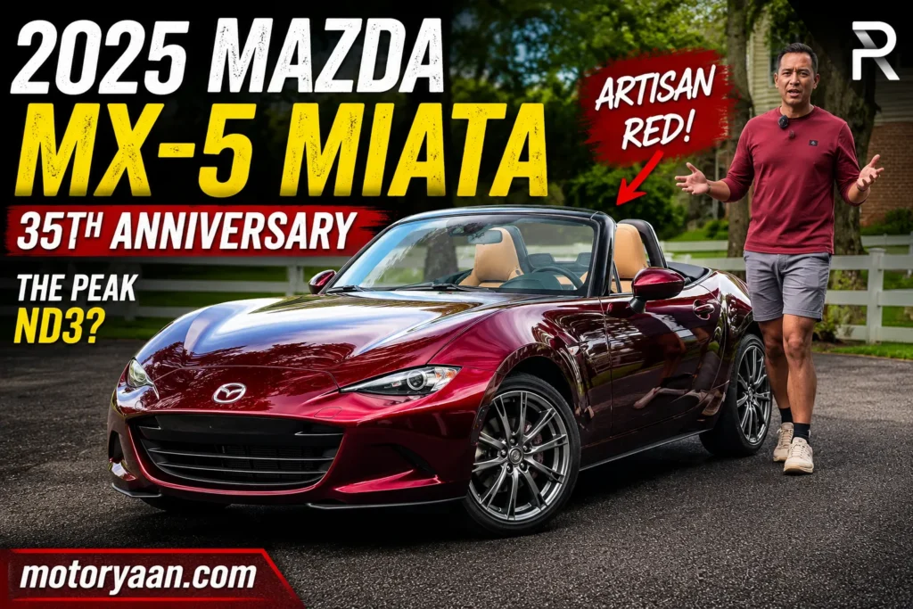 2025 Mazda MX5 Miata 35th Anniversary