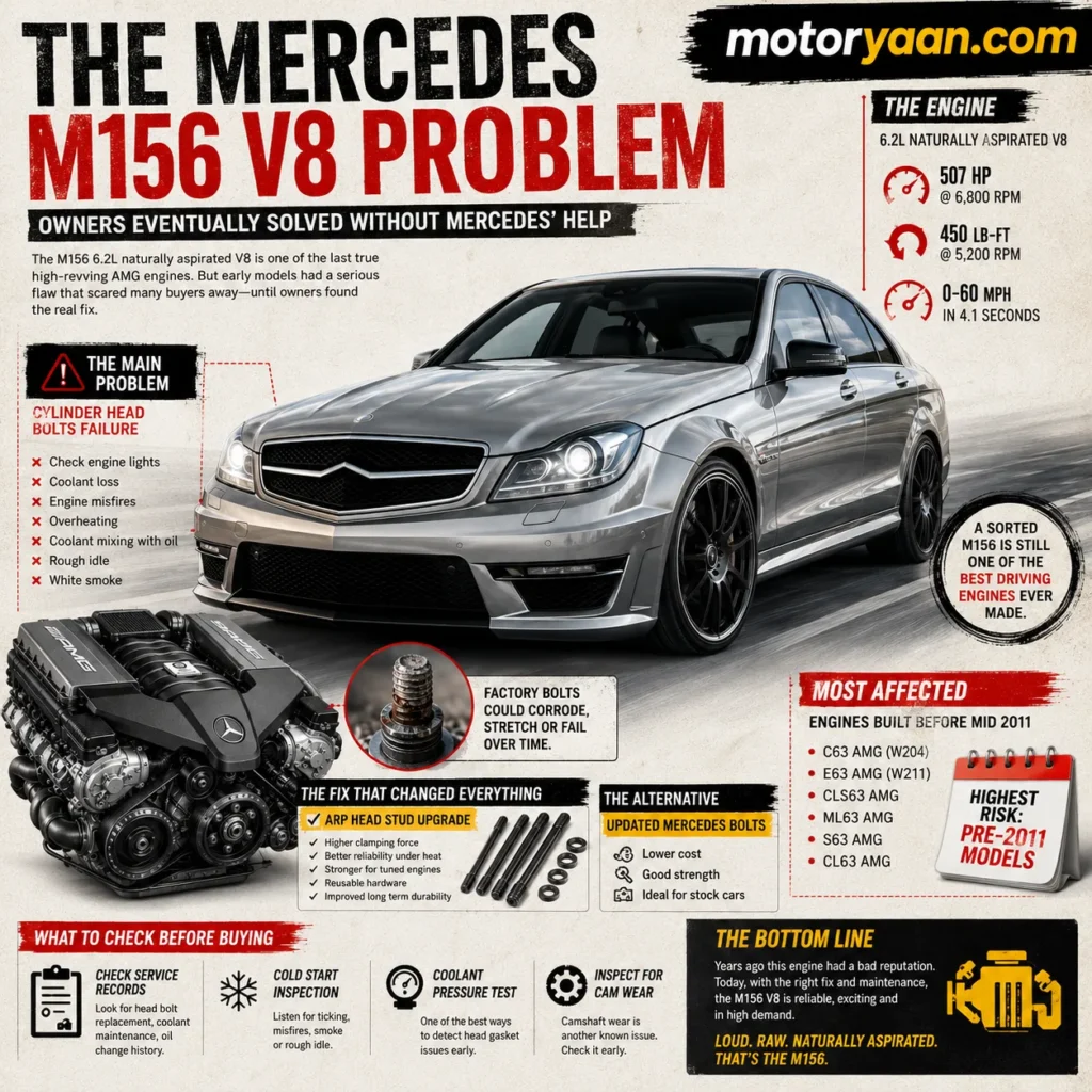 Mercedes M156 V8 Problem