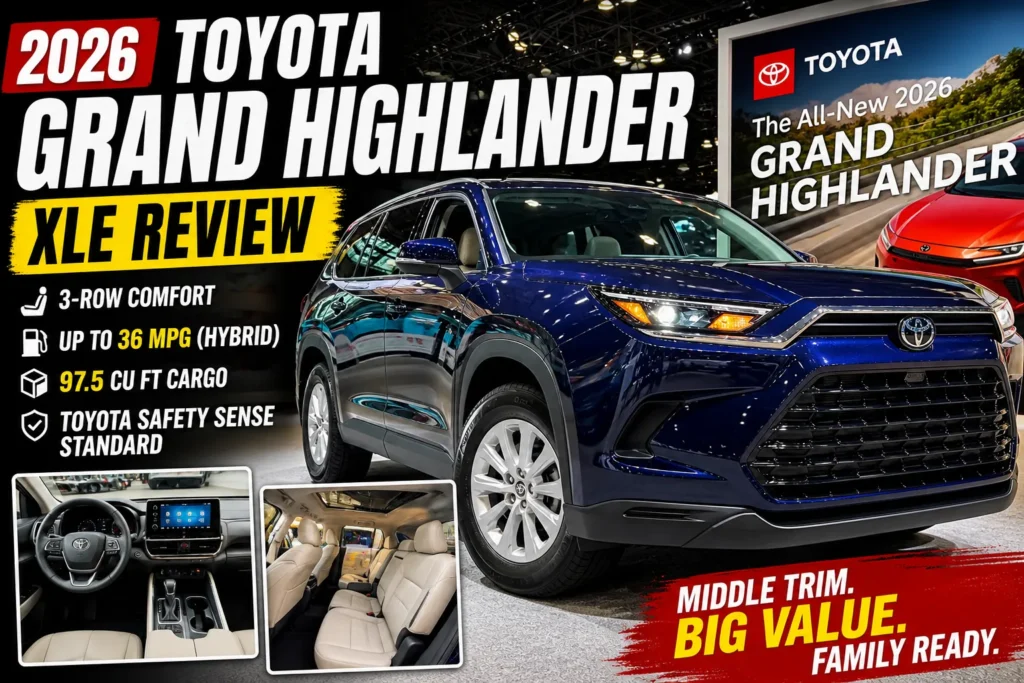 2026 Toyota Grand Highlander XLE