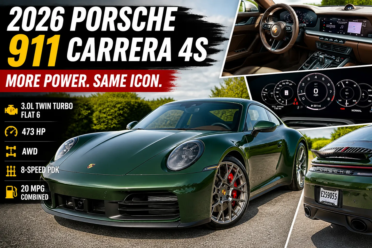 2026 Porsche 911 Carrera 4S