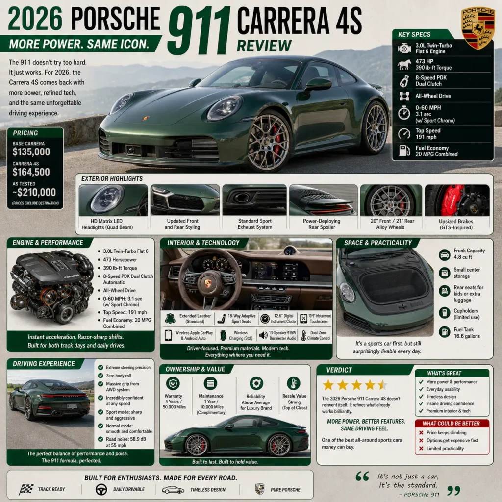 2026 Porsche 911 Carrera 4S