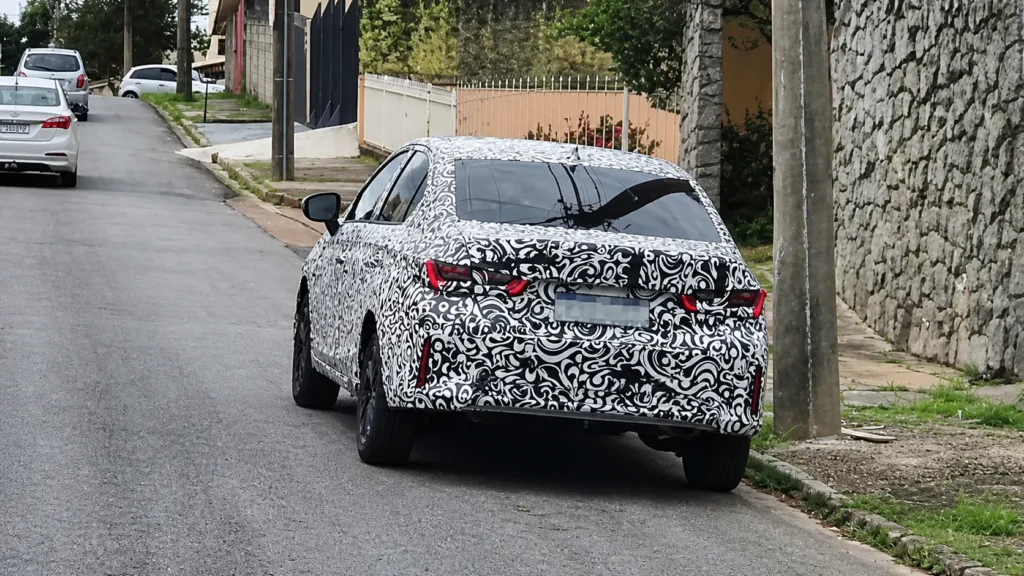 2026 Honda City Facelift Spied in Brazil