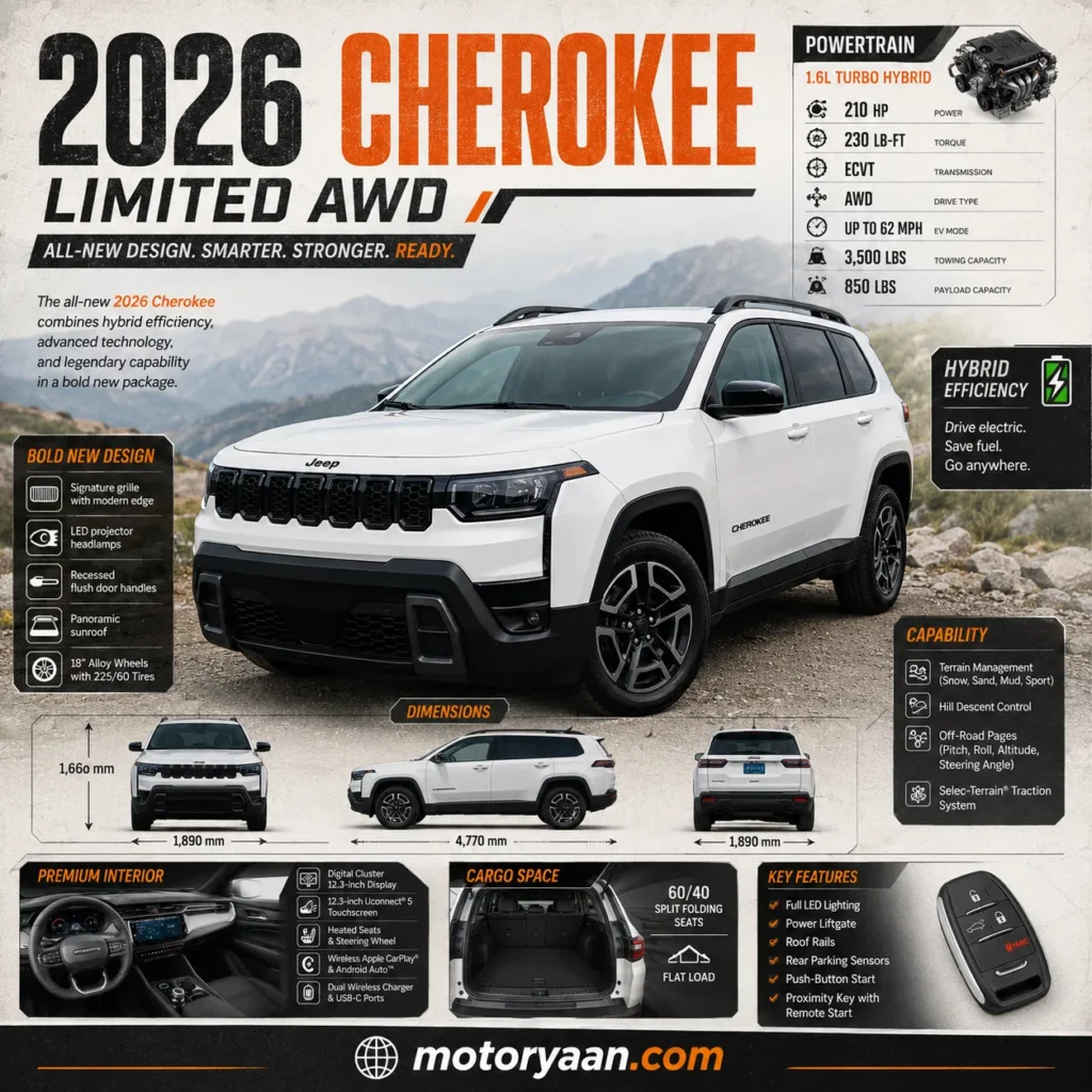 2026 Jeep Cherokee Limited