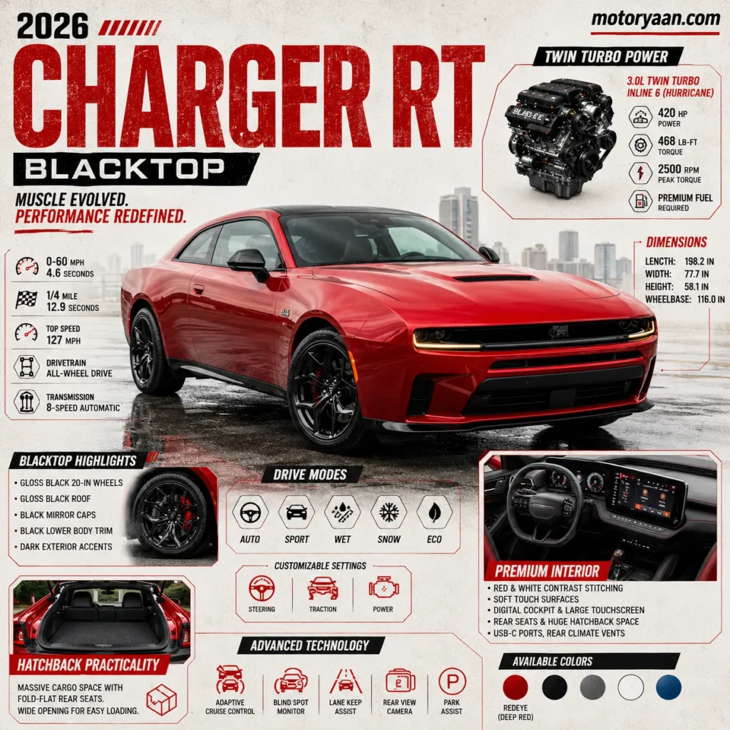 2026 Dodge Charger RT Blacktop
