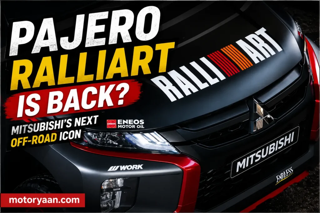 Mitsubishi Pajero Ralliart Could Return