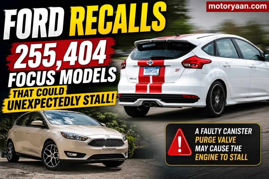 Ford Focus Recall 2026