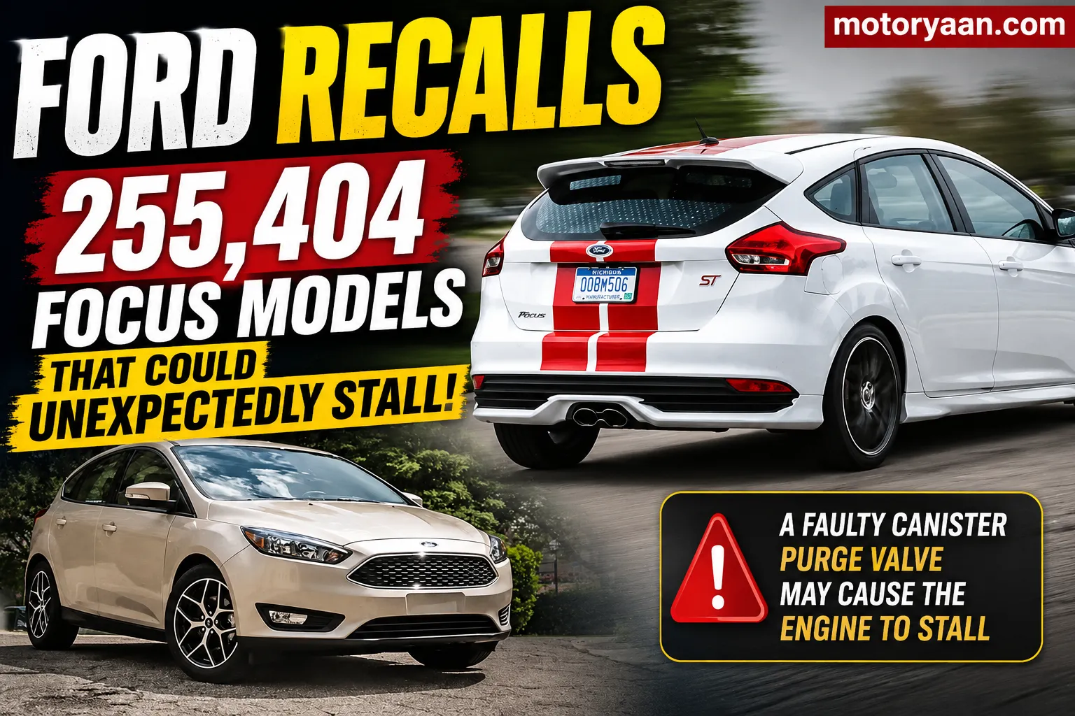 Ford Focus Recall 2026