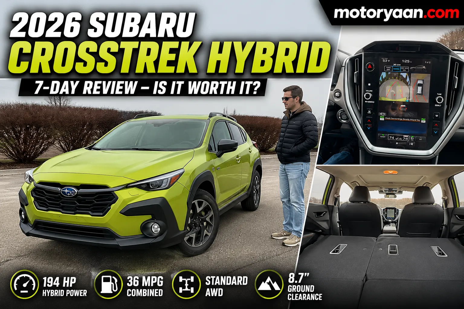 2026 Subaru Crosstrek Hybrid Review