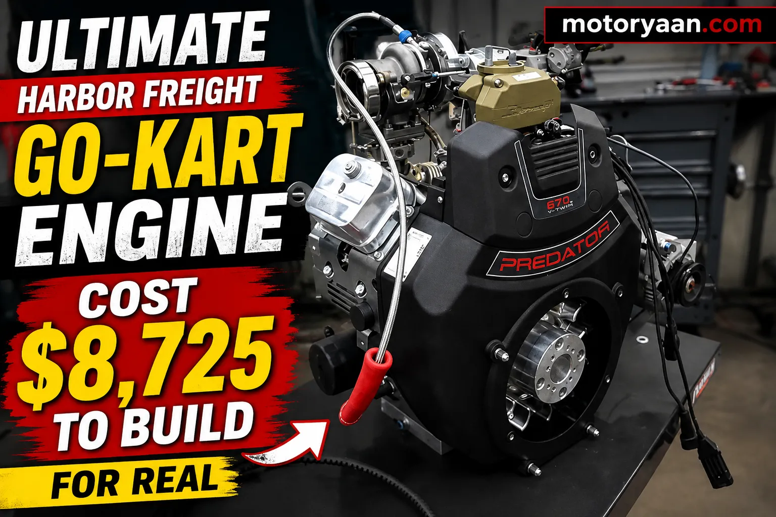 Ultimate Harbor Freight Go Kart Engine