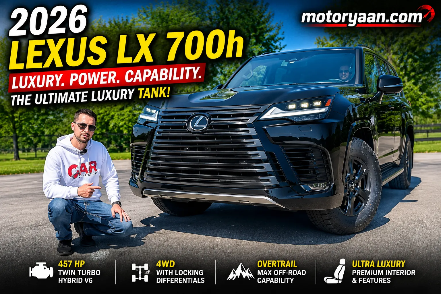 2026 Lexus LX 700h