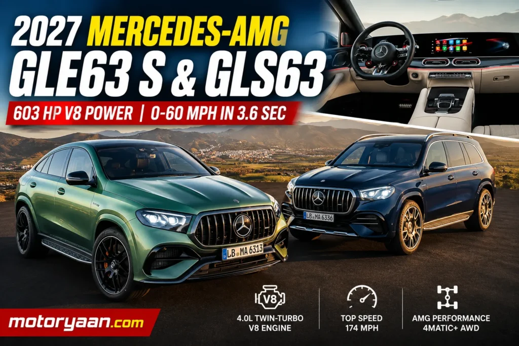 2027 Mercedes AMG GLE63 S and GLS63 Revealed