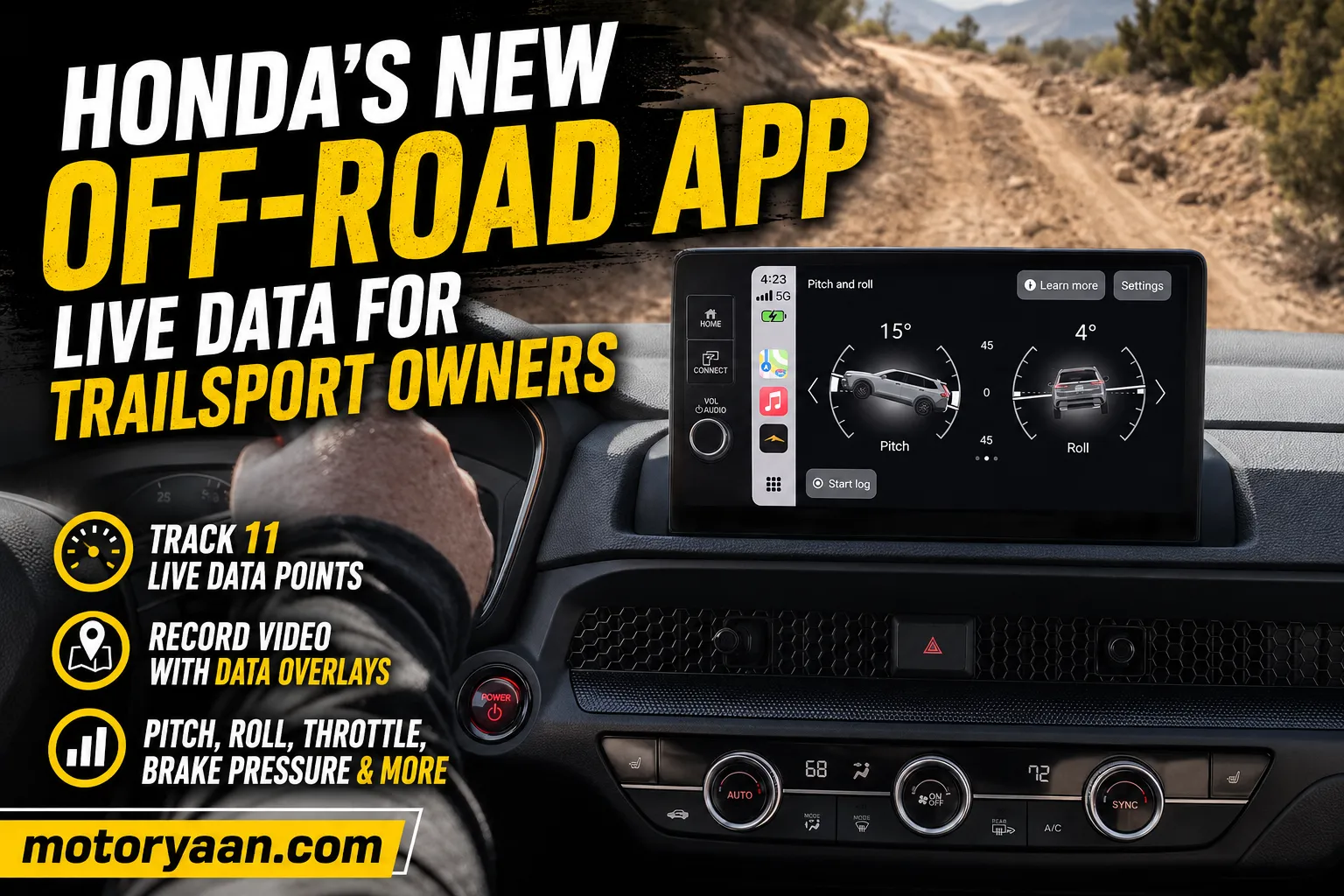 Honda Trail Experience App