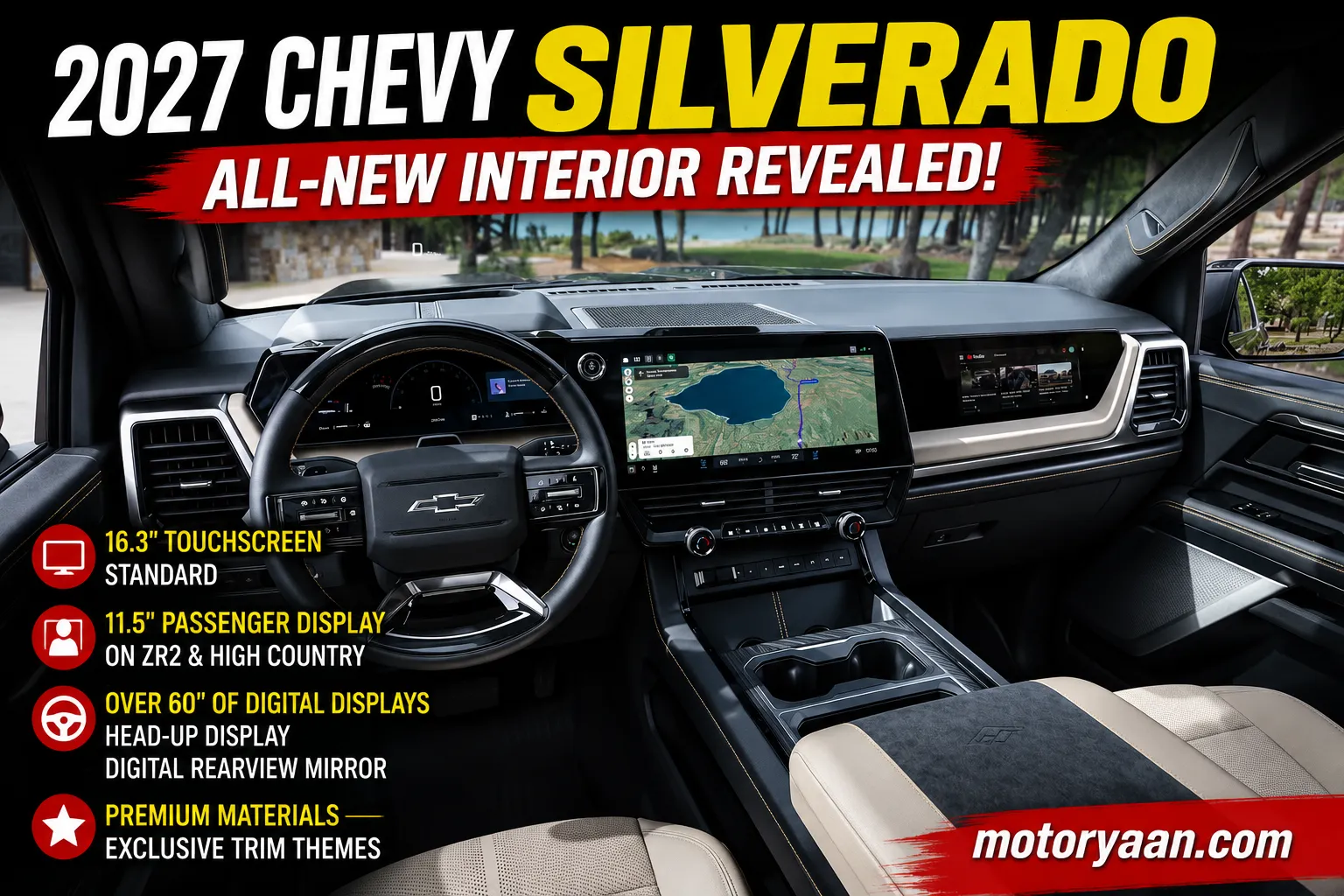 2027 Chevrolet Silverado Interior