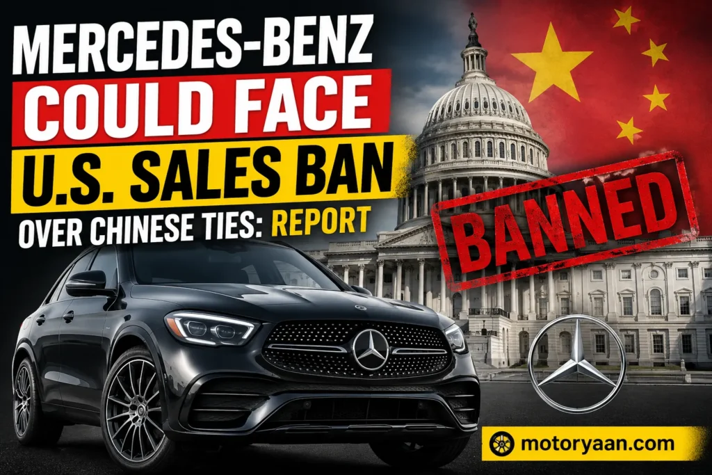 Mercedes Benz Sales Ban Proposal
